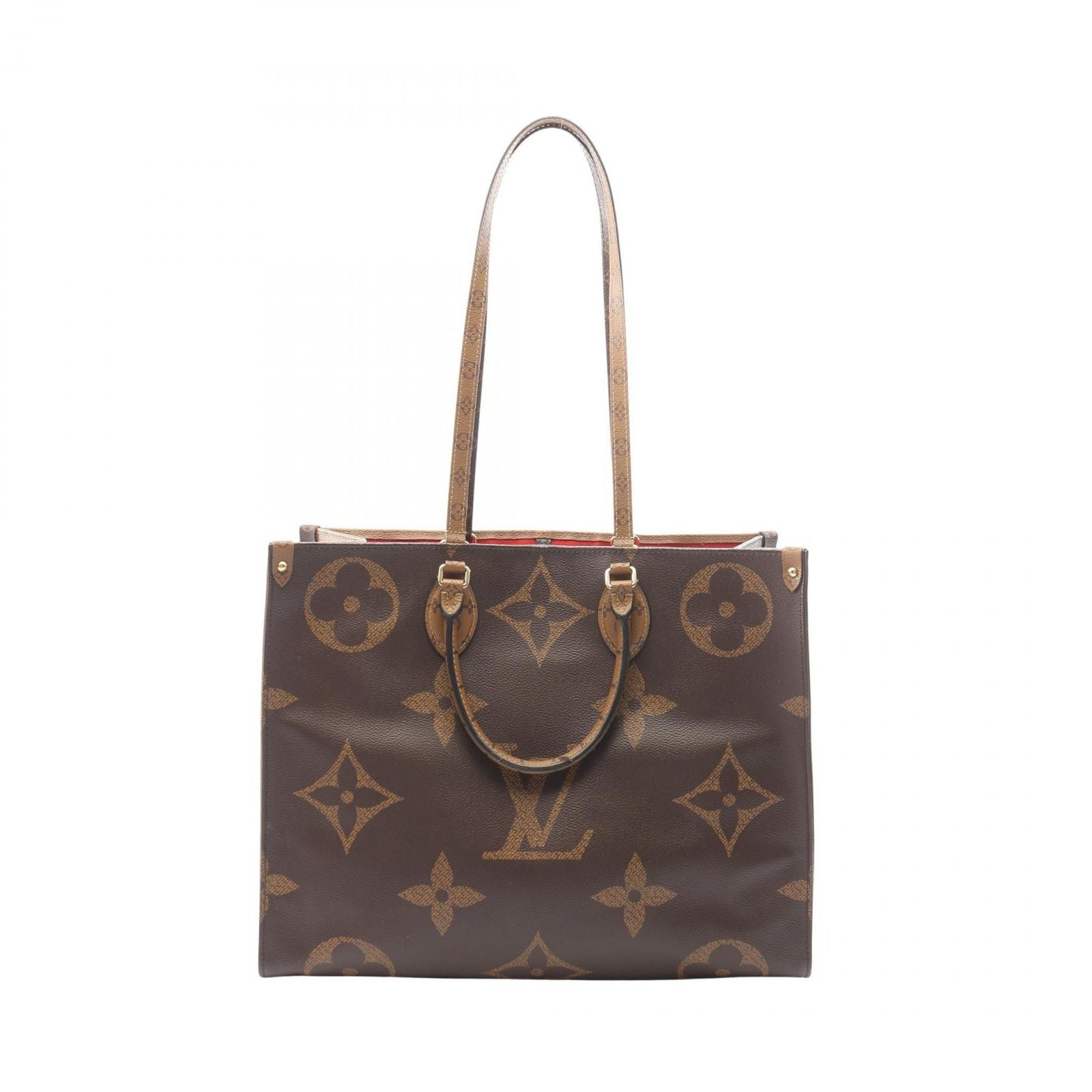 Louis Vuitton Tote Bag On The Go GM Monogram Giant Reverse 2-Way Canvas