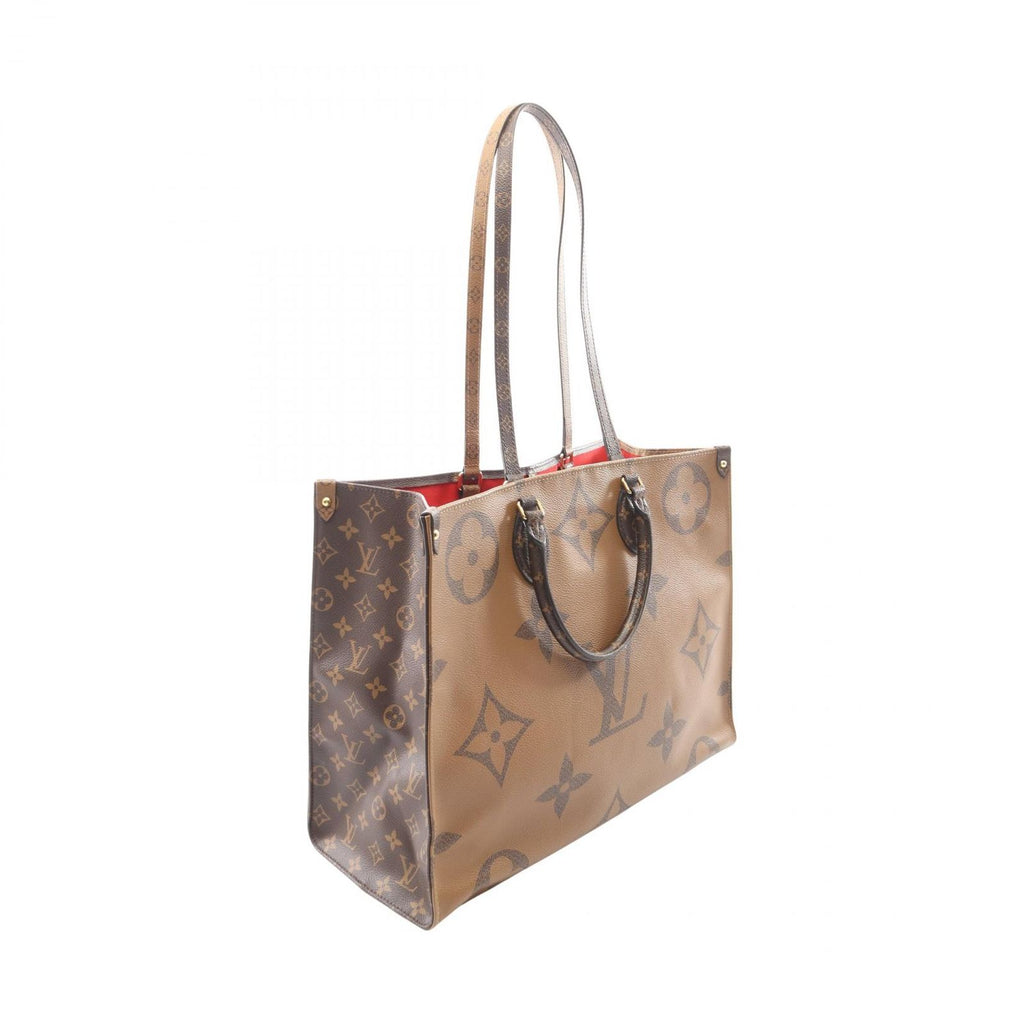 Louis Vuitton Tote Bag On The Go GM Monogram Giant Reverse 2-Way Canvas — view 2