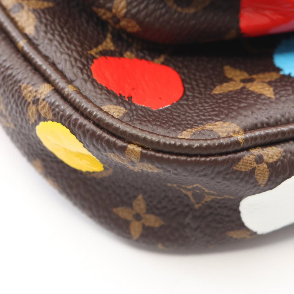 Louis Vuitton Shoulder Bag Yayoi Kusama Multy Pochette Accessory Soir Canvas — view 5