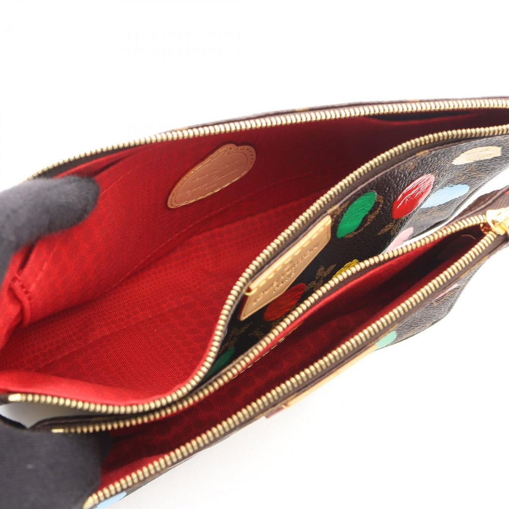 Louis Vuitton Shoulder Bag Yayoi Kusama Multy Pochette Accessory Soir Canvas — view 3