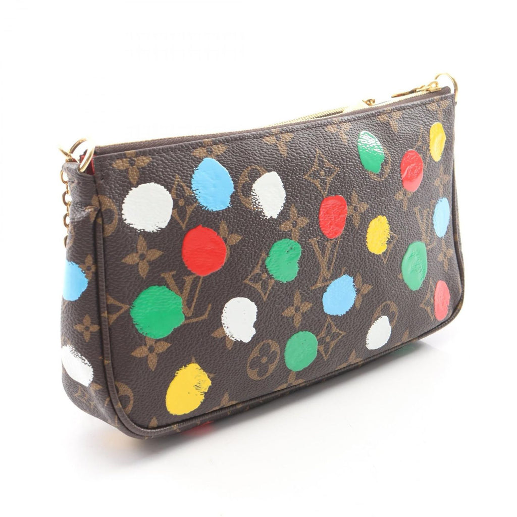 Louis Vuitton Shoulder Bag Yayoi Kusama Multy Pochette Accessory Soir Canvas — view 2