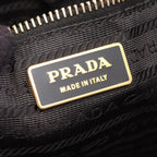 Prada Tote Bag Gaufre Black Leather Gaufle — view 4