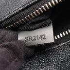 Louis Vuitton Shoulder Bag Mick PM Damier Graphite Canvas Leather — view 5