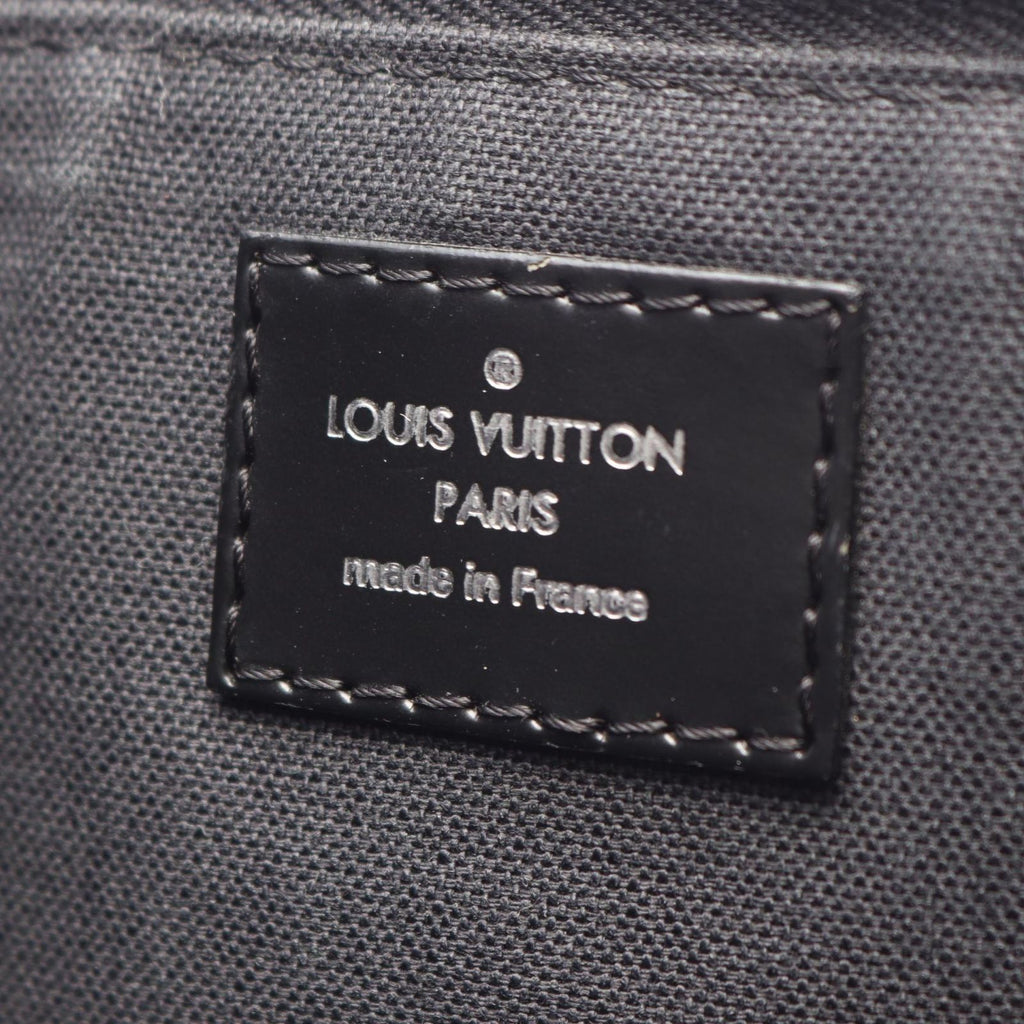 Louis Vuitton Shoulder Bag Mick PM Damier Graphite Canvas Leather — view 4