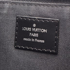 Louis Vuitton Shoulder Bag Mick PM Damier Graphite Canvas Leather — view 4