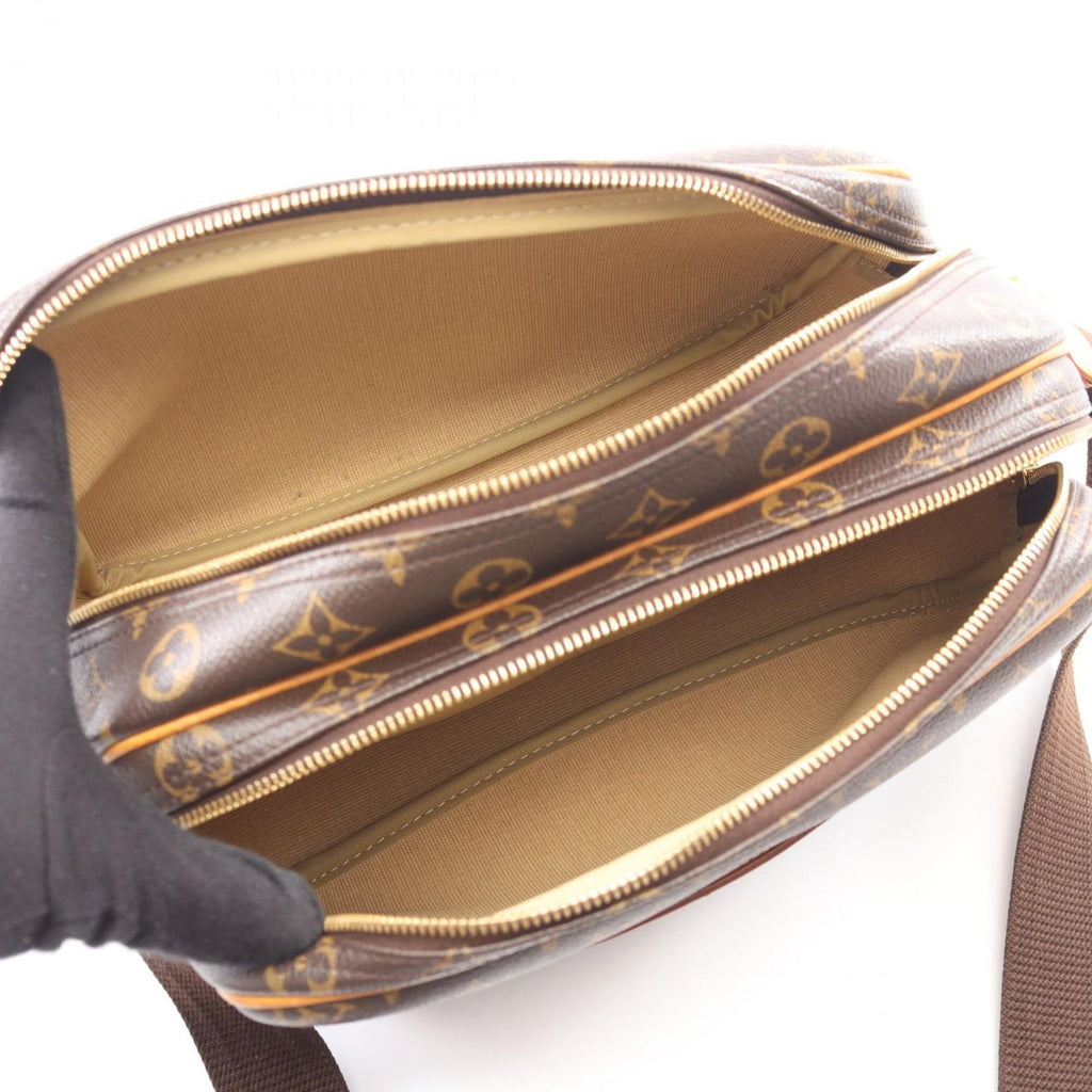 Louis Vuitton Shoulder Bag Reporter PM Monogram Canvas Leather — view 3