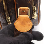 Louis Vuitton Shoulder Bag Reporter PM Monogram Canvas Leather — view 8