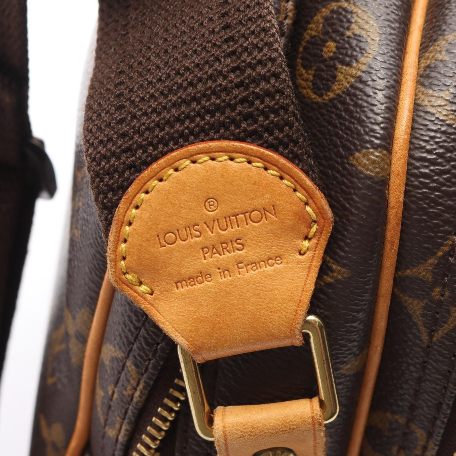 Louis Vuitton Shoulder Bag Reporter PM Monogram Canvas Leather — view 4