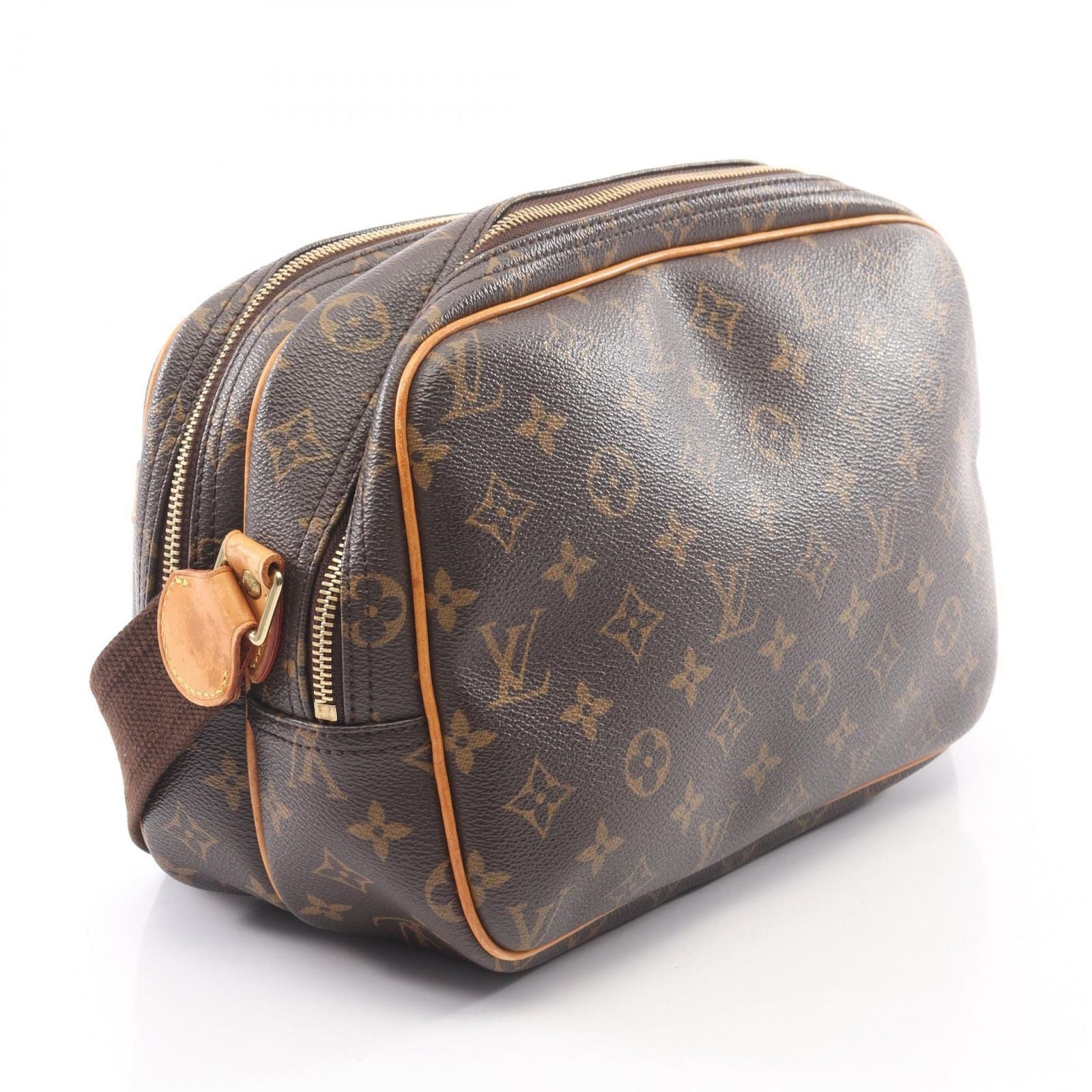Louis Vuitton Shoulder Bag Reporter PM Monogram Canvas Leather — view 2