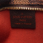 Louis Vuitton Trousse Makeup Damier Ebene Canvas Leather Handbag — view 4