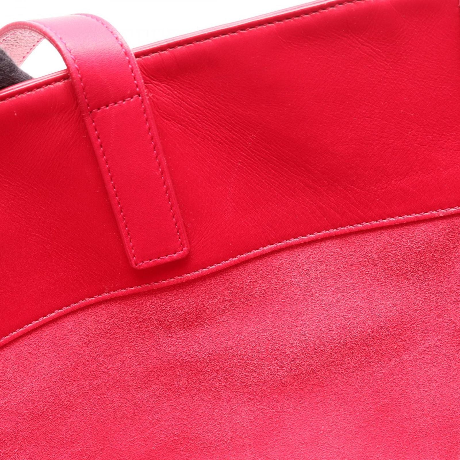 Saint Laurent Paris Tote Bag Volice Pink Leather — view 5