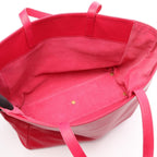 Saint Laurent Paris Tote Bag Volice Pink Leather — view 3