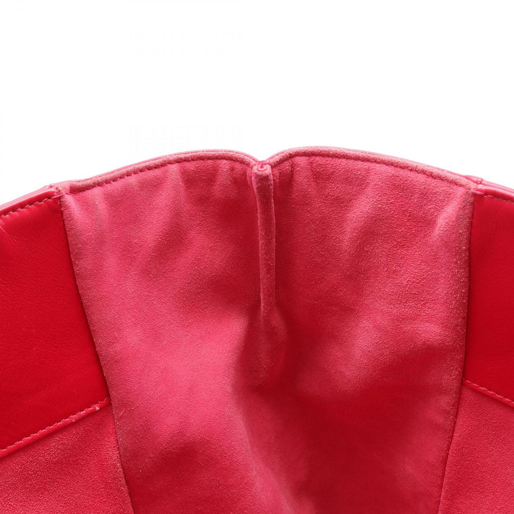 Saint Laurent Paris Tote Bag Volice Pink Leather — view 6