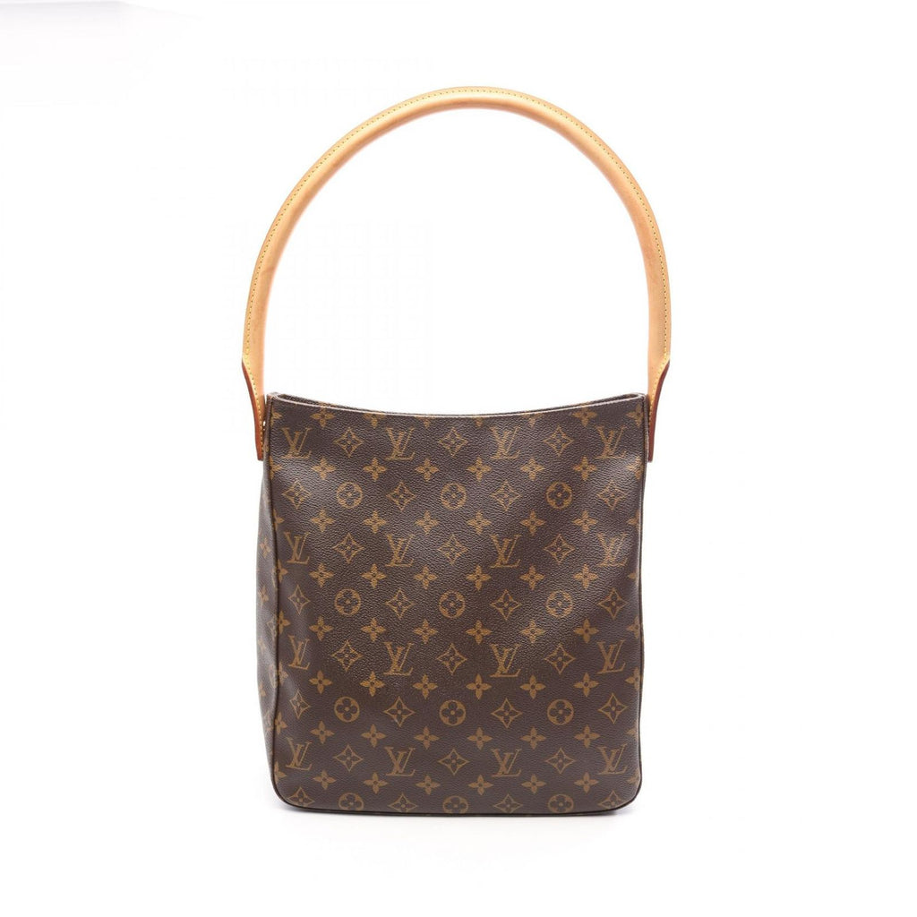 Louis Vuitton Shoulder Bag Looping GM Monogram Canvas Leather