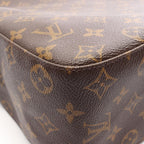 Louis Vuitton Shoulder Bag Looping GM Monogram Canvas Leather — view 6