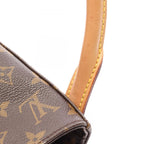 Louis Vuitton Shoulder Bag Looping GM Monogram Canvas Leather — view 8