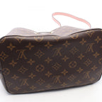 Louis Vuitton Shoulder Bag Neo Noe Monogram Rose Poudre Canvas Leather — view 6