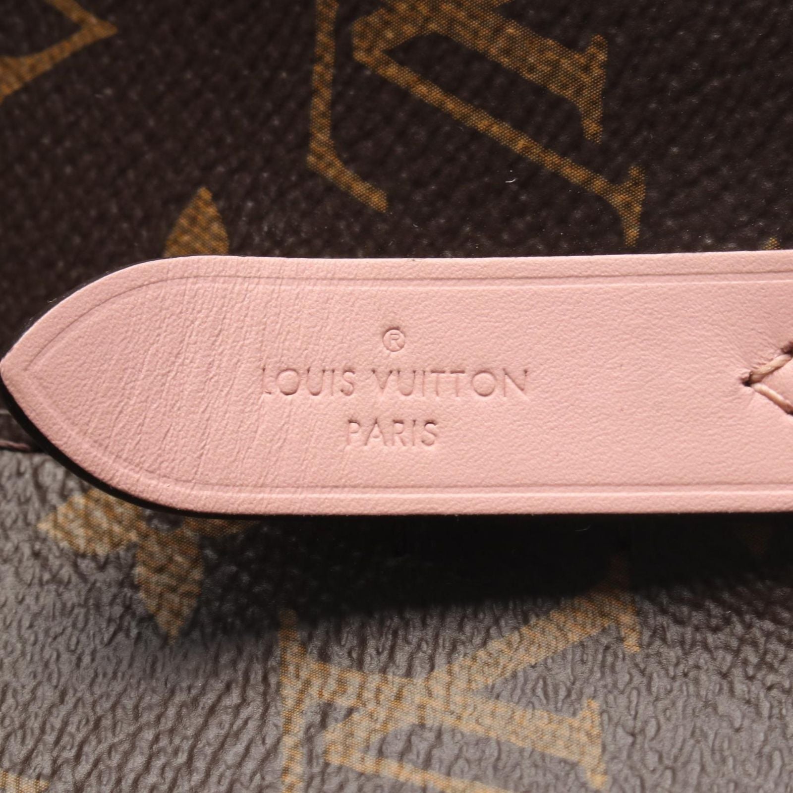 Louis Vuitton Shoulder Bag Neo Noe Monogram Rose Poudre Canvas Leather — view 4