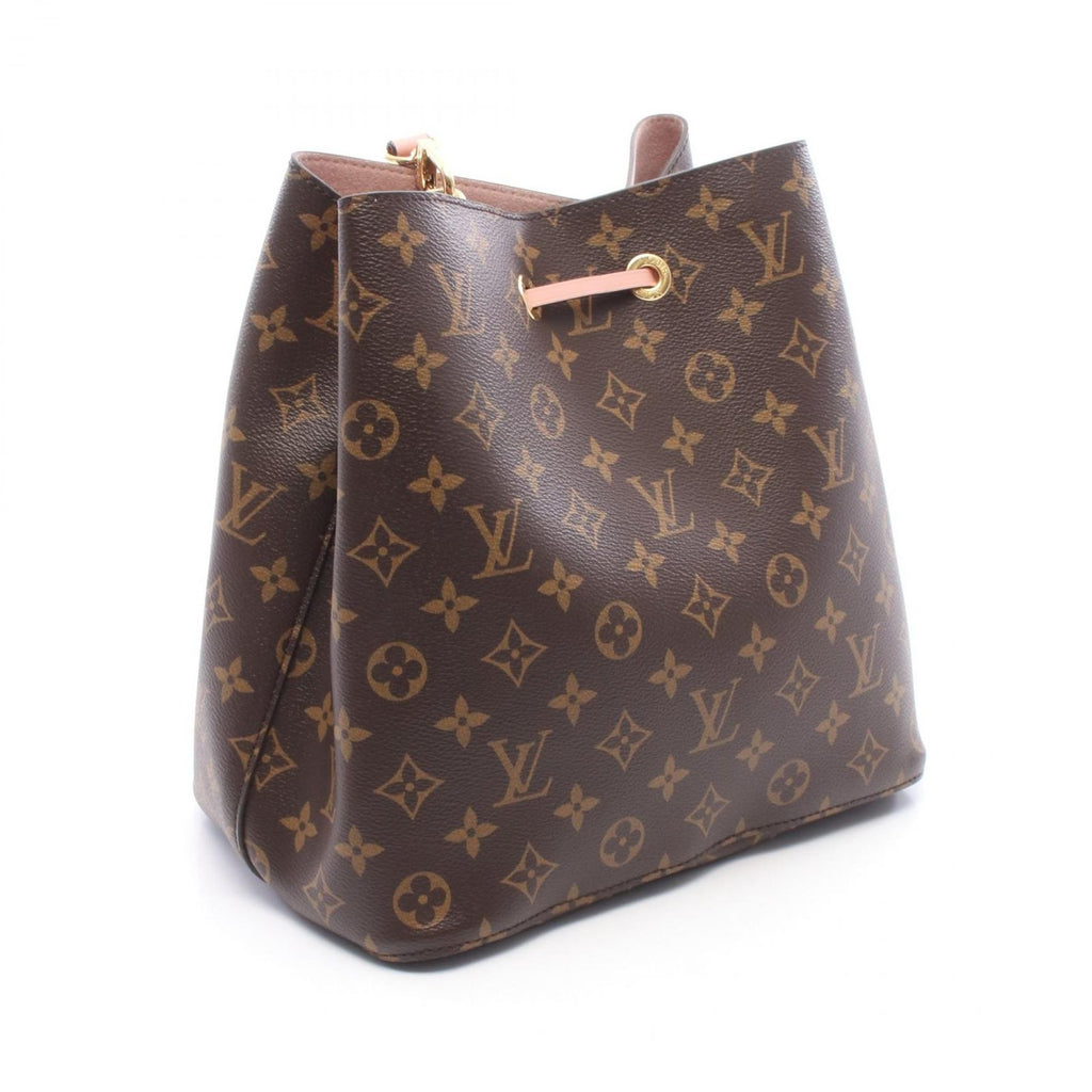 Louis Vuitton Shoulder Bag Neo Noe Monogram Rose Poudre Canvas Leather — view 2