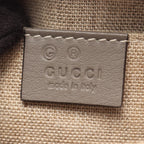 Gucci Micro Guccissima 2-Way Gray Leather GG Shoulder Bag — view 4