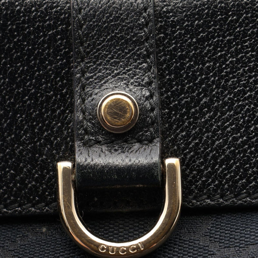 Gucci Shoulder Bag GG Canvas Black Abbey Oneshoulder — view 8