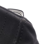 Prada Tote Bag Canapa 2-Way Black White Canvas Mini — view 6
