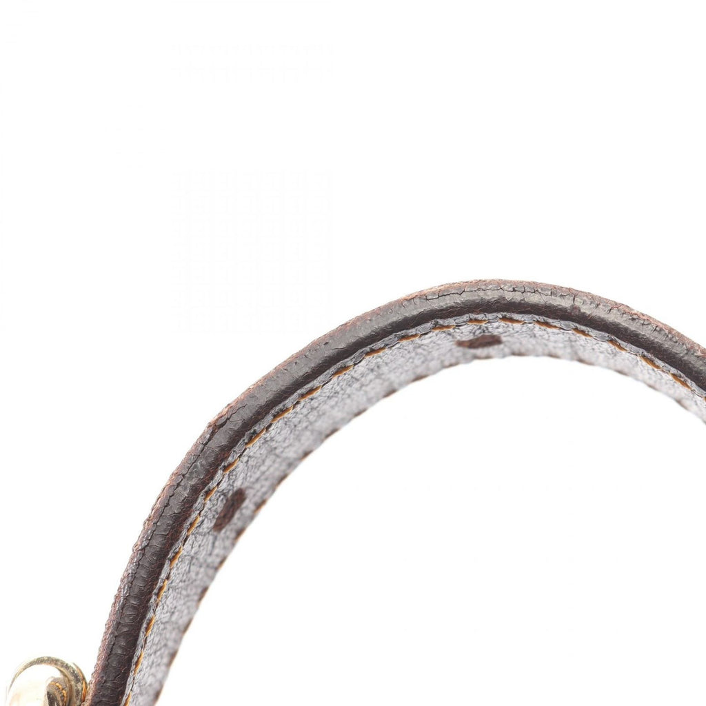Fendi Shoulder Bag Zucca Zucchino Brown Canvas Leather — view 7