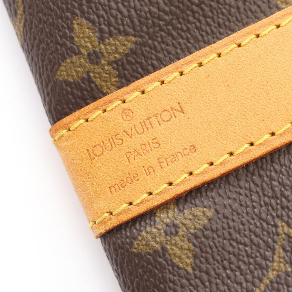 Louis Vuitton Boston Bag Keepall Bandouliere 55 Monogram Canvas Leather — view 4