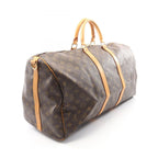 Louis Vuitton Boston Bag Keepall Bandouliere 55 Monogram Canvas Leather — view 2