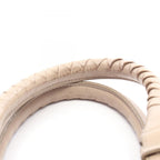 Bottega Veneta Intrecciato Beige Leather Handbag — view 6