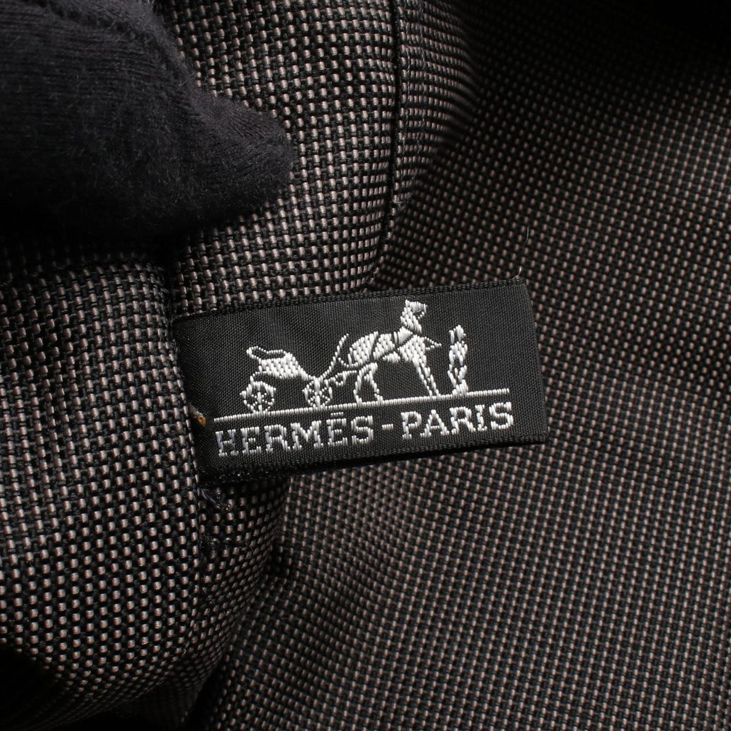 Hermes Tote Bag Her Line MM Gray Nylon — view 4