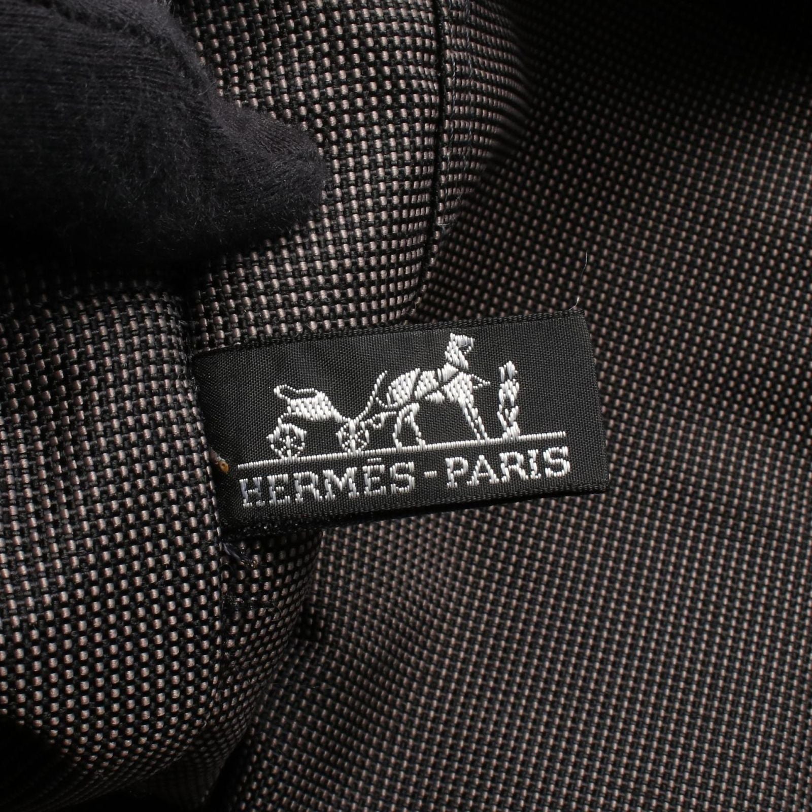 Hermes Tote Bag Her Line MM Gray Nylon — view 4