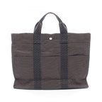 Hermes Tote Bag Her Line MM Gray Nylon
