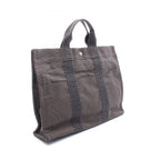 Hermes Tote Bag Her Line MM Gray Nylon — view 2