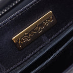 Saint Laurent 2-Way Navy Leather Handbag — view 4
