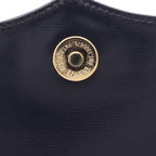 Saint Laurent 2-Way Navy Leather Handbag — view 5