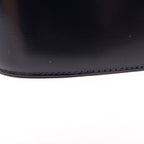 Saint Laurent 2-Way Navy Leather Handbag — view 8