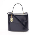 Saint Laurent 2-Way Navy Leather Handbag