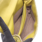 Bottega Veneta Shoulder Bag Olympia Intrecciato Green Exotic Leather Chain — view 3
