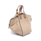 Loewe Hammock Small 2-Way Gray Leather Shoulder Bag — view 2