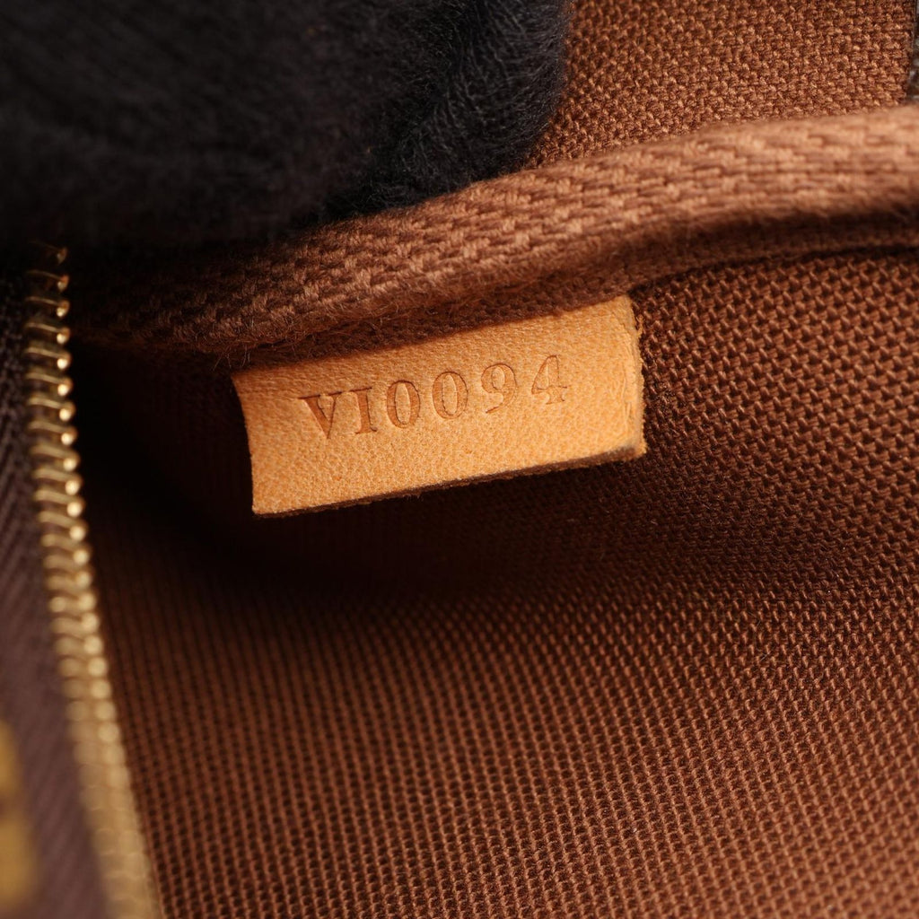 Louis Vuitton Handbag Pochette Accessory Soir Canvas Leather LV Takashi Murakami — view 5