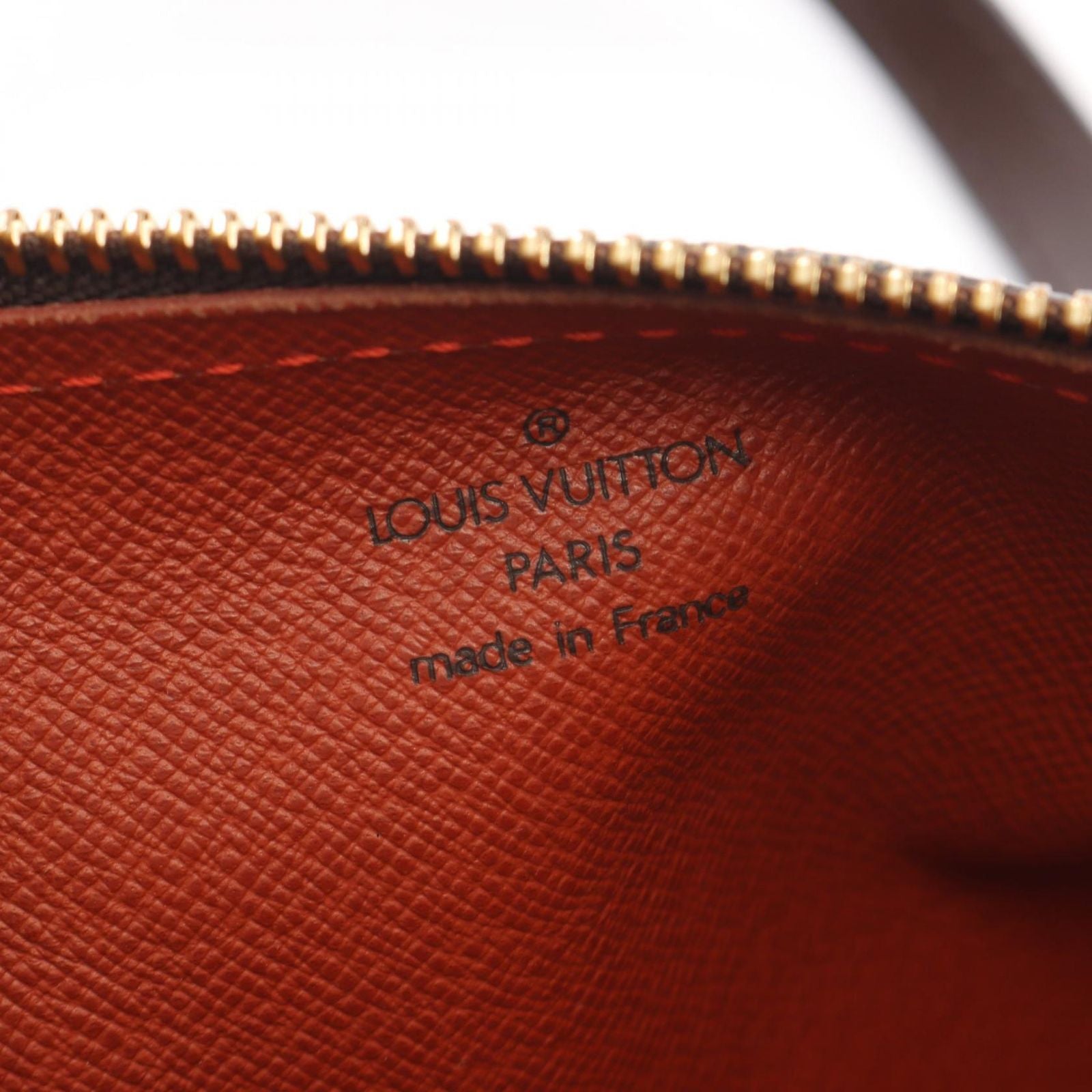 Louis Vuitton Papillon 30 Damier Ebene Canvas Leather GM Handbag — view 4