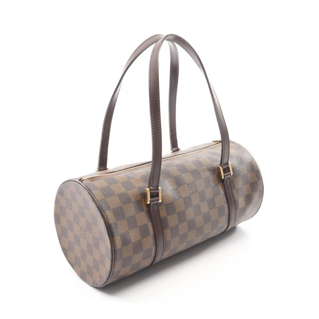 Louis Vuitton Papillon 30 Damier Ebene Canvas Leather GM Handbag — view 2