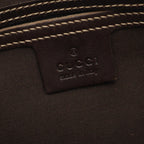 Gucci Shoulder Bag GG Supreme Beige Brown Canvas Leather — view 4