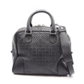 Loewe Amazona 75 Repeat Anagram 2-Way Black Leather Handbag