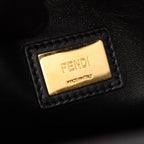Fendi Peekaboo Large 2-Way Black Leather Handbag — view 4