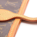 Louis Vuitton Tote Bag Neverfull MM Monogram Canvas Leather — view 8