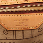 Louis Vuitton Tote Bag Neverfull MM Monogram Canvas Leather — view 4