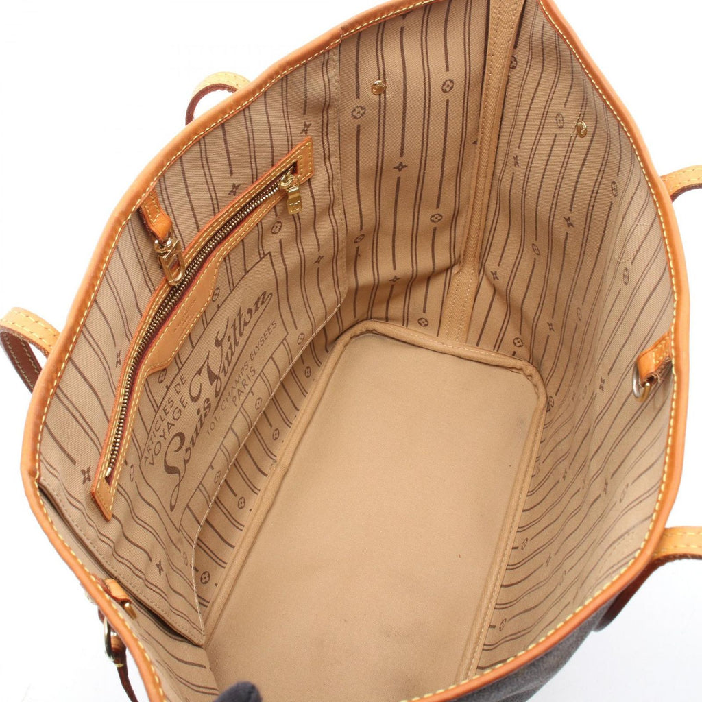 Louis Vuitton Tote Bag Neverfull MM Monogram Canvas Leather — view 3