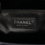 Chanel Tote Bag Quilted Grand Shopping GST Black Caviar Leather Chain — view 4